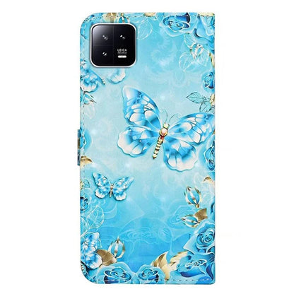 For Xiaomi 13 Pro 5G Case Flip Wallet 3D Pattern Printing PU Leather Phone Cover