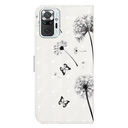 For Xiaomi Redmi Note 10 Pro 4G (Global) / Note 10 Pro Max 4G Case Pattern Printing Wallet Phone Cover