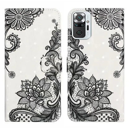For Xiaomi Redmi Note 10 Pro 4G (Global) / Note 10 Pro Max 4G Case Pattern Printing Wallet Phone Cover
