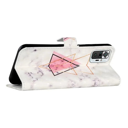 For Xiaomi Redmi Note 10 Pro 4G (Global) / Note 10 Pro Max 4G Case Pattern Printing Wallet Phone Cover