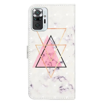 For Xiaomi Redmi Note 10 Pro 4G (Global) / Note 10 Pro Max 4G Case Pattern Printing Wallet Phone Cover