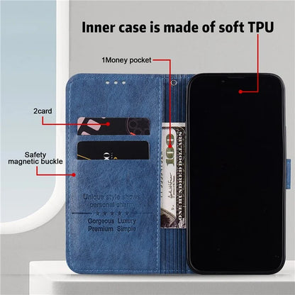 For Samsung Galaxy A05s 4G Slim-Fit Phone Case PU Leather Wallet Cell Phone Stand Cover