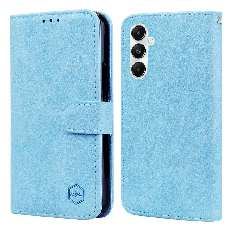 For Samsung Galaxy A05s 4G Slim-Fit Phone Case PU Leather Wallet Cell Phone Stand Cover