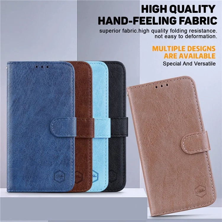 For Samsung Galaxy A05s 4G Slim-Fit Phone Case PU Leather Wallet Cell Phone Stand Cover