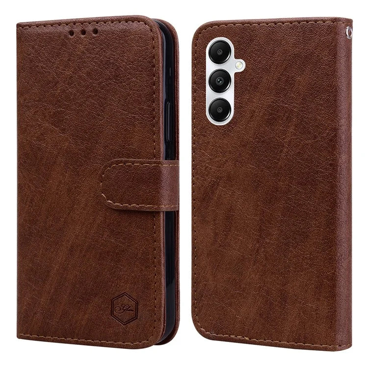 For Samsung Galaxy A05s 4G Slim-Fit Phone Case PU Leather Wallet Cell Phone Stand Cover