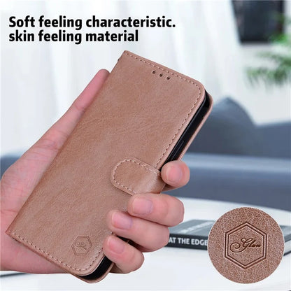 For Samsung Galaxy A15 4G Case Solid Color Phone Stand Cover PU Leather Wallet Shell