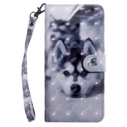 For Motorola Moto G54 5G Case 3D Pattern Leather Magnetic Wallet Phone Cover
