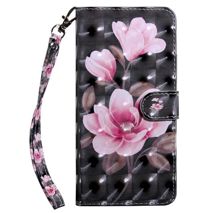 For Motorola Moto G54 5G Case 3D Pattern Leather Magnetic Wallet Phone Cover