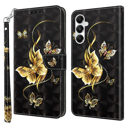 For Samsung Galaxy A05s 4G Case PU Leather Pattern Printing Flip Phone Cover