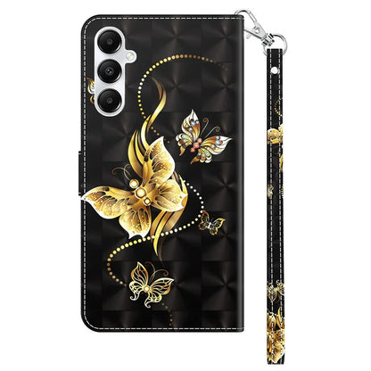 For Samsung Galaxy A05s 4G Case PU Leather Pattern Printing Flip Phone Cover