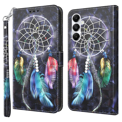 For Samsung Galaxy A05s 4G Case PU Leather Pattern Printing Flip Phone Cover