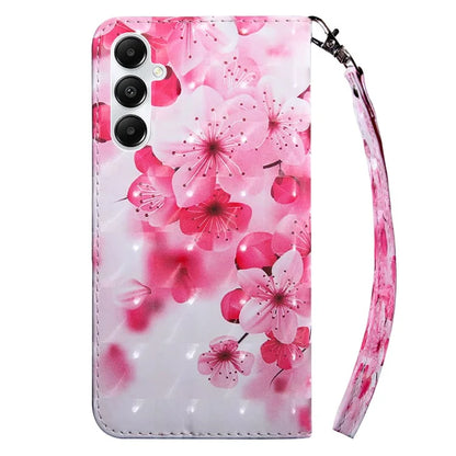 For Samsung Galaxy A05s 4G Case PU Leather Pattern Printing Flip Phone Cover