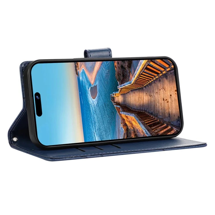 DF-06 For Xiaomi Poco X5 5G / Redmi Note 12 5G (China) / (India) / (Global) Case Imprinted PU Leather Phone Cover