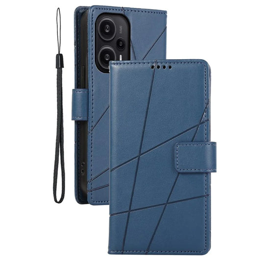 DF-06 For Xiaomi Redmi Note 12 Turbo / Poco F5 5G Case Cellphone Imprinted Leather Cover