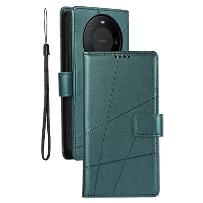 DF-06 For Huawei Mate 60 Case PU Leather Wallet Folding Stand Phone Cover