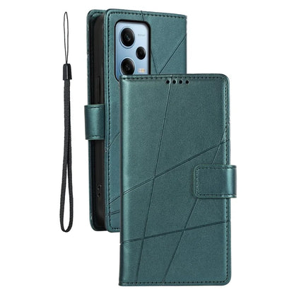 DF-06 For Xiaomi Poco X5 Pro 5G / Redmi Note 12 Pro Speed 5G / Note 12 Pro 5G Case Phone Leather Anti-drop Cover