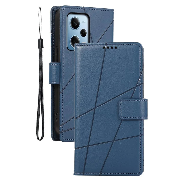 DF-06 For Xiaomi Poco X5 Pro 5G / Redmi Note 12 Pro Speed 5G / Note 12 Pro 5G Case Phone Leather Anti-drop Cover