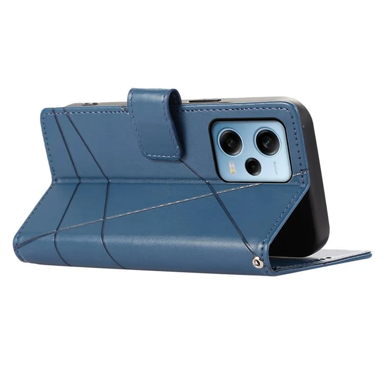 DF-06 For Xiaomi Poco X5 Pro 5G / Redmi Note 12 Pro Speed 5G / Note 12 Pro 5G Case Phone Leather Anti-drop Cover