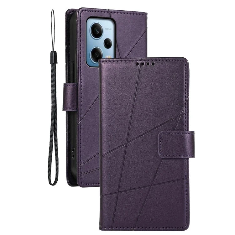 DF-06 For Xiaomi Poco X5 Pro 5G / Redmi Note 12 Pro Speed 5G / Note 12 Pro 5G Case Phone Leather Anti-drop Cover