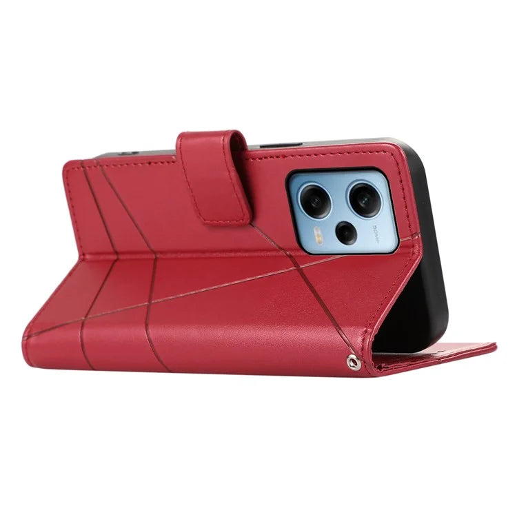 DF-06 For Xiaomi Poco X5 Pro 5G / Redmi Note 12 Pro Speed 5G / Note 12 Pro 5G Case Phone Leather Anti-drop Cover