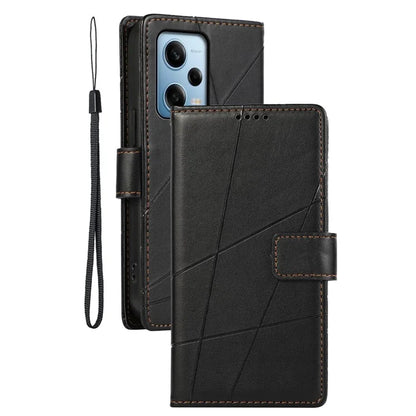 DF-06 For Xiaomi Poco X5 Pro 5G / Redmi Note 12 Pro Speed 5G / Note 12 Pro 5G Case Phone Leather Anti-drop Cover