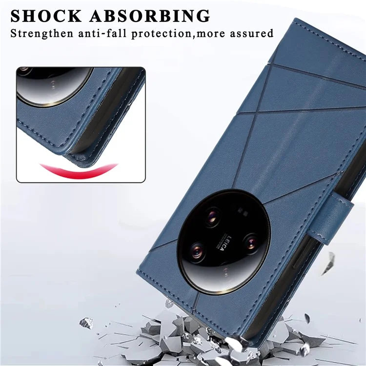 DF-06 For Xiaomi 13 Ultra Case Imprinted Cellphone Leather Full Protection Cover