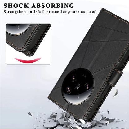 DF-06 For Xiaomi 13 Ultra Case Imprinted Cellphone Leather Full Protection Cover