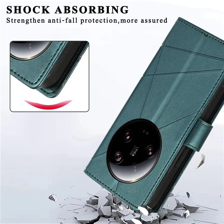 DF-06 For Xiaomi 13 Ultra Case Imprinted Cellphone Leather Full Protection Cover