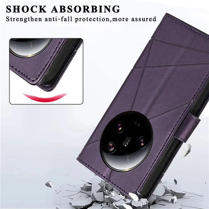 DF-06 For Xiaomi 13 Ultra Case Imprinted Cellphone Leather Full Protection Cover