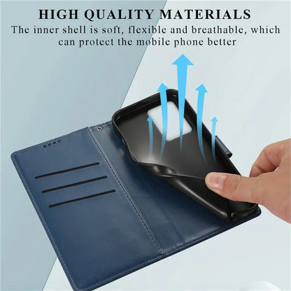 DF-06 For Xiaomi Redmi Note 12 Pro+ 5G Lines Imprint Leather Shockproof Phone Cover
