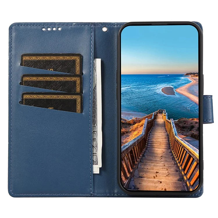 DF-06 For Xiaomi 13 Case Anti-drop Imprinted Wallet Stand PU Leather Phone Cover
