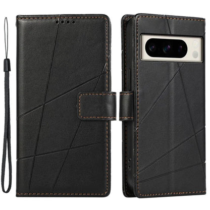 DF-06 For Google Pixel 8 Pro Case PU Leather Wallet Imprinted Phone Cover