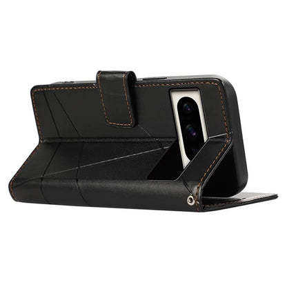 DF-06 For Google Pixel 8 Pro Case PU Leather Wallet Imprinted Phone Cover