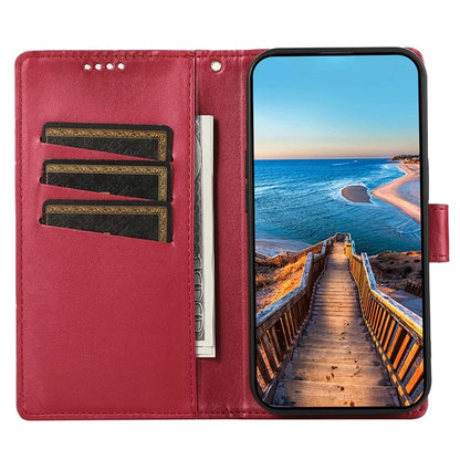 DF-06 For Google Pixel 8 Pro Case PU Leather Wallet Imprinted Phone Cover
