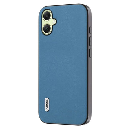 ABEEL For Samsung Galaxy A05 4G Case PU Leather Textured Shockproof Phone Back Cover