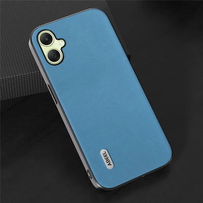 ABEEL For Samsung Galaxy A05 4G Case PU Leather Textured Shockproof Phone Back Cover