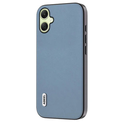 ABEEL For Samsung Galaxy A05 4G Case PU Leather Textured Shockproof Phone Back Cover