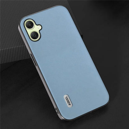 ABEEL For Samsung Galaxy A05 4G Case PU Leather Textured Shockproof Phone Back Cover
