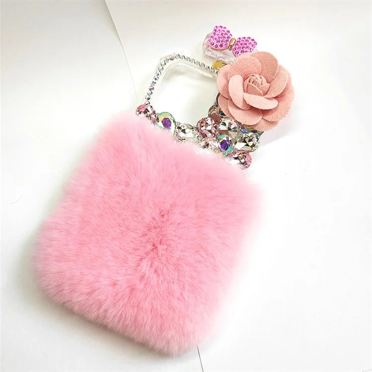 Soft Plush PC Phone Cover for iPhone 15 Pro Case Anti-scratch Mobile Phone Shell