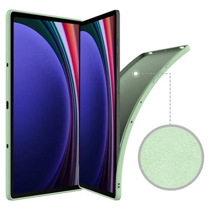For Samsung Galaxy Tab S9+ Case Anti-scratch Liquid Silicone Cover