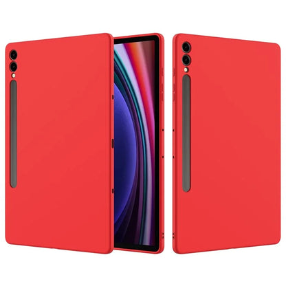 For Samsung Galaxy Tab S9+ Case Anti-scratch Liquid Silicone Cover