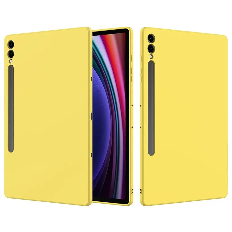 For Samsung Galaxy Tab S9+ Case Anti-scratch Liquid Silicone Cover