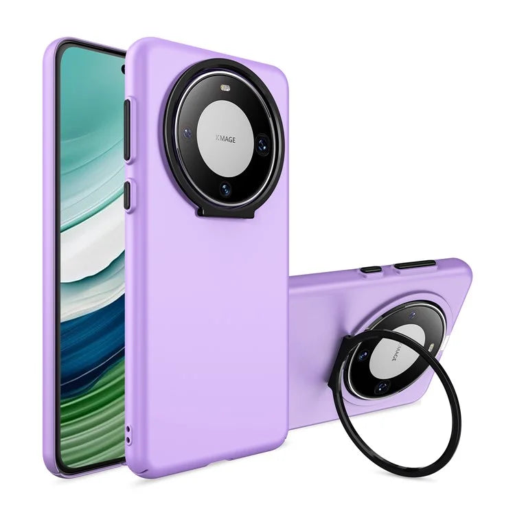 For Huawei Mate 60 Pro Case Lens Frame Kickstand Hard PC Phone Cover
