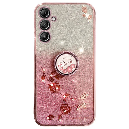 KADEM For Samsung Galaxy A14 5G / 4G Cover Ring Kickstand Anti-drop TPU Phone Case