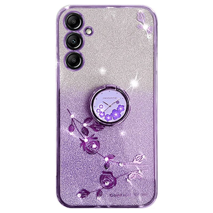 KADEM For Samsung Galaxy A14 5G / 4G Cover Ring Kickstand Anti-drop TPU Phone Case