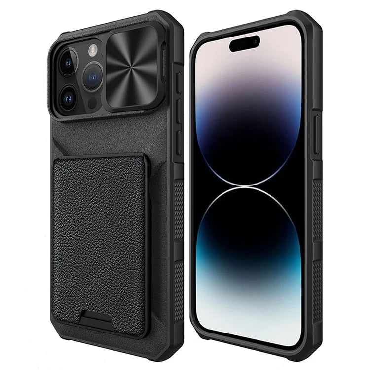 For iPhone 14 Pro Case Compatible with MagSafe Card Slot Phone Cover