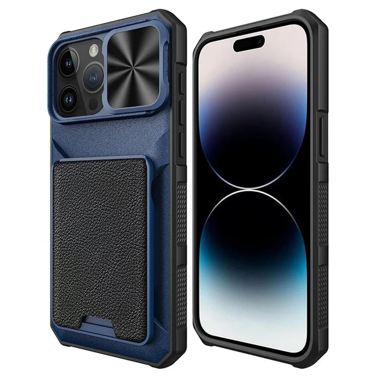 For iPhone 14 Pro Case Compatible with MagSafe Card Slot Phone Cover