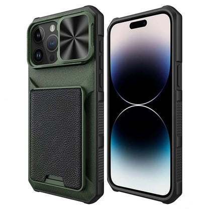 For iPhone 14 Pro Case Compatible with MagSafe Card Slot Phone Cover