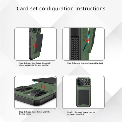 For iPhone 14 Pro Case Compatible with MagSafe Card Slot Phone Cover