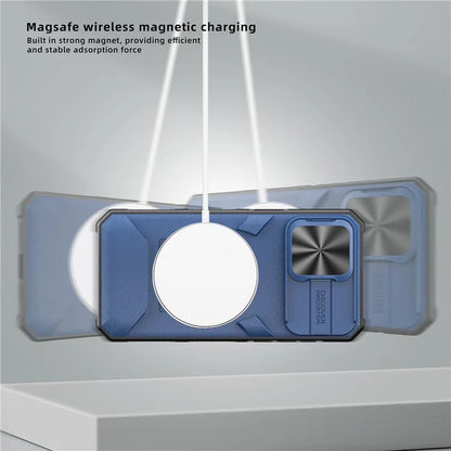 For iPhone 14 Pro Case Compatible with MagSafe Card Slot Phone Cover